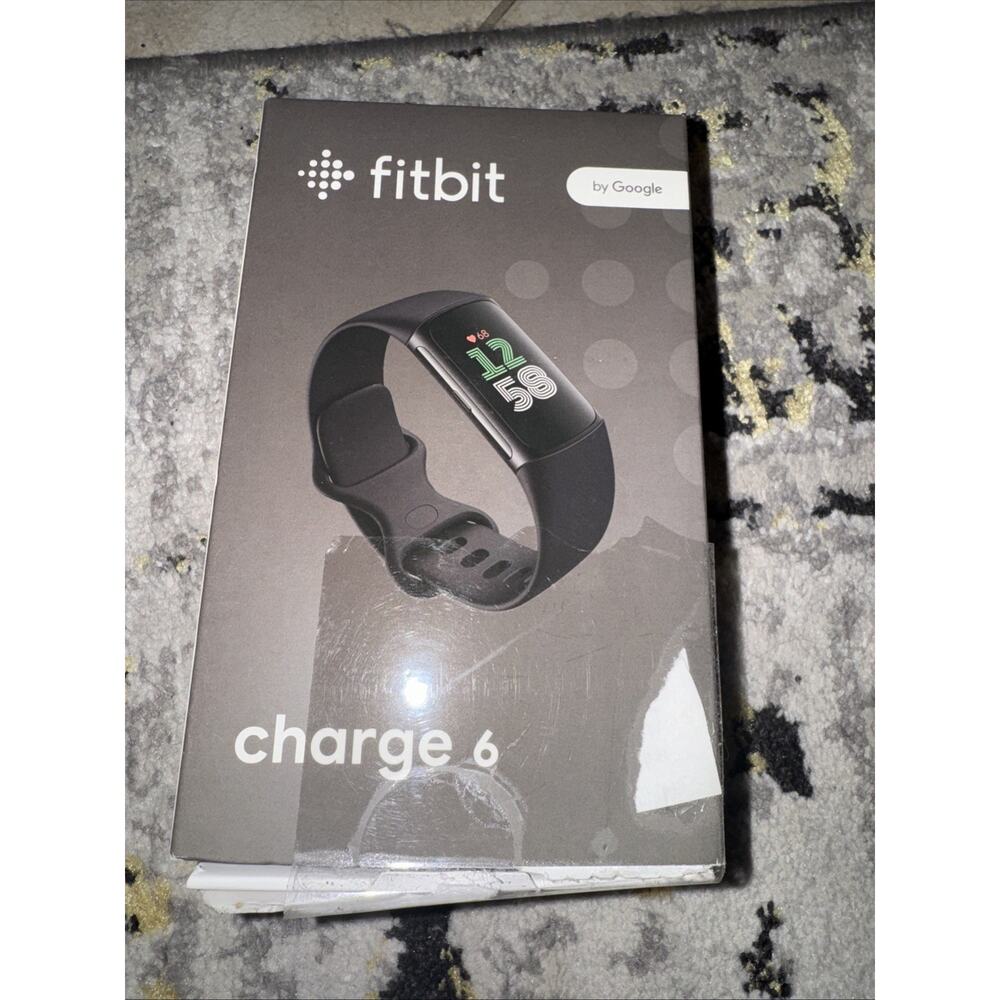 Brand New Fitbit Charge 6 Fitness Tracker - Black - GA05183NA